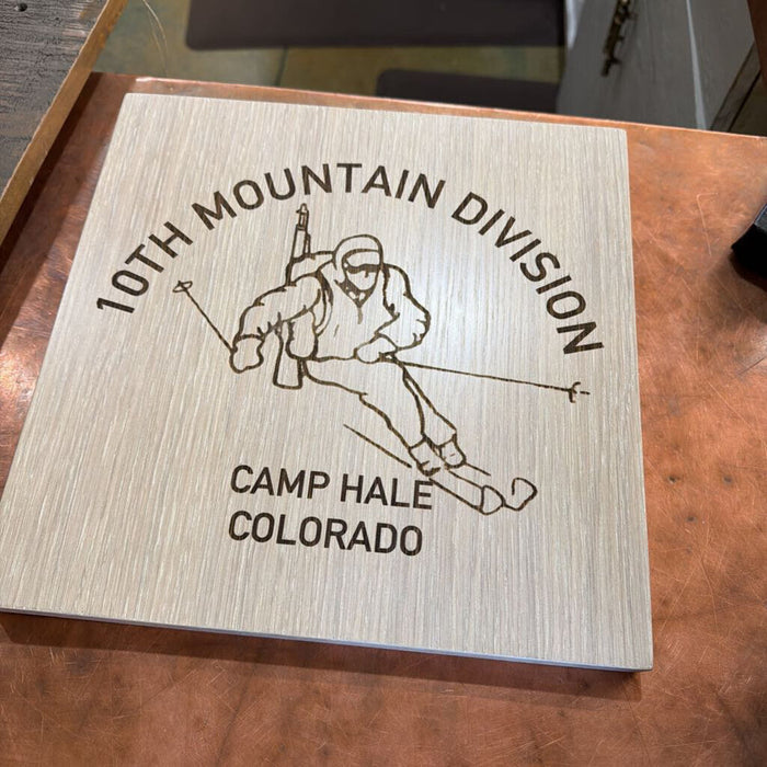 CAMP HALE SIGN 12X12