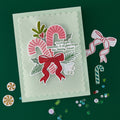 Candy Cane Swag Stamp & Cut