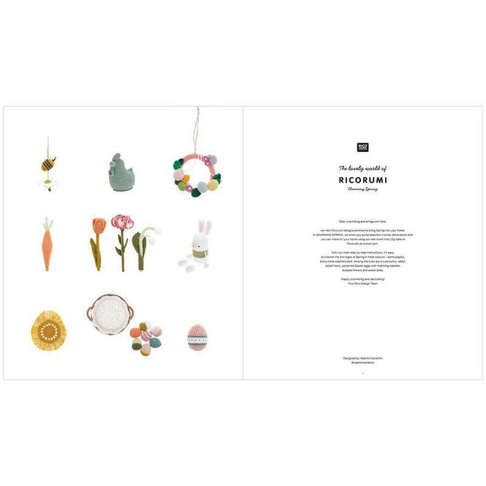 Charming Spring: The Lovely World Of Ricorumi | Rico Design - This is Knit
