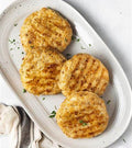 Chicken Burger with Caramelized Onions