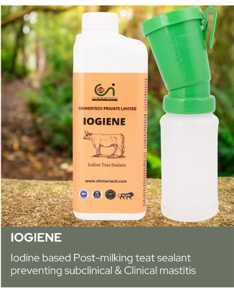 Chimertech Iogiene - 1% Iodine (Mastitis Prevention)
