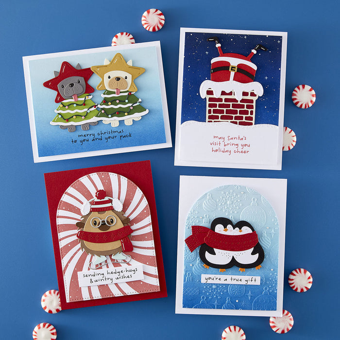 Chimney Caper Clear Stamp & Die Set
