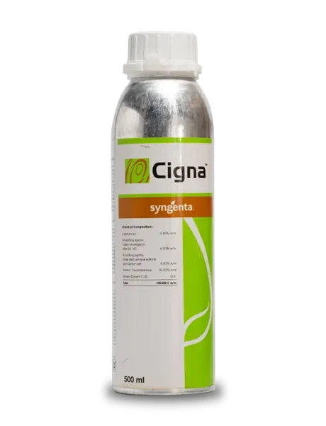 Bottle of Syngenta Cigna Insecticide