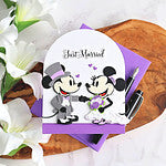 Classic Mouse Wedding Etched Dies