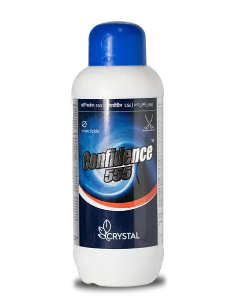Bottle of Crystal Confidence 555 Insecticide