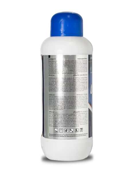 Image of product label in English