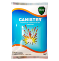 1kg packet of Coromandel Canister Insecticide, containing Hexythiazox 3.5% + Diafenthiuron 42% WDG, with a bright orange blast graphic.