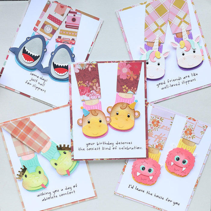 Cozy Toes Friends Clear Stamp Set