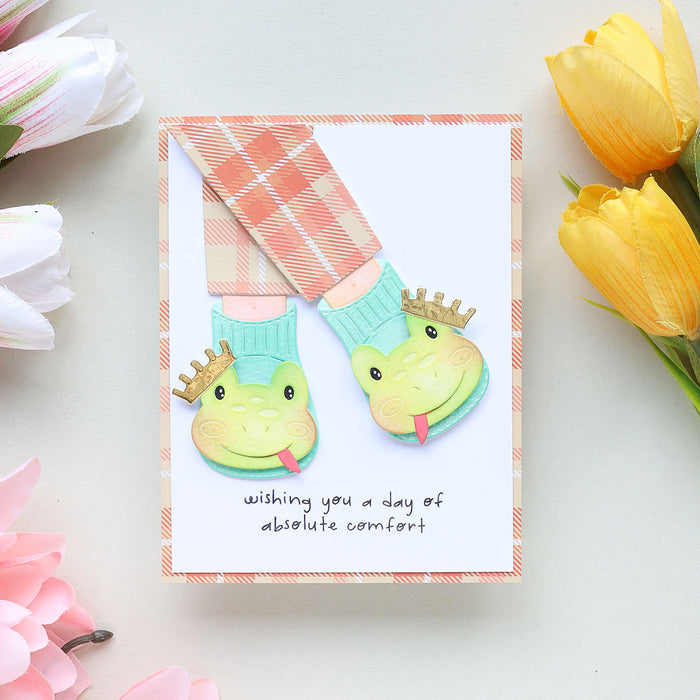 Cozy Toes Friends Clear Stamp Set
