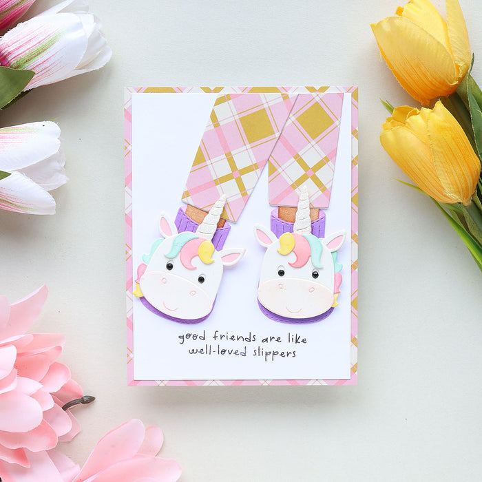 Cozy Toes Friends Clear Stamp Set