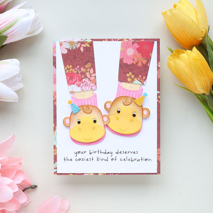 Cozy Toes Friends Clear Stamp Set