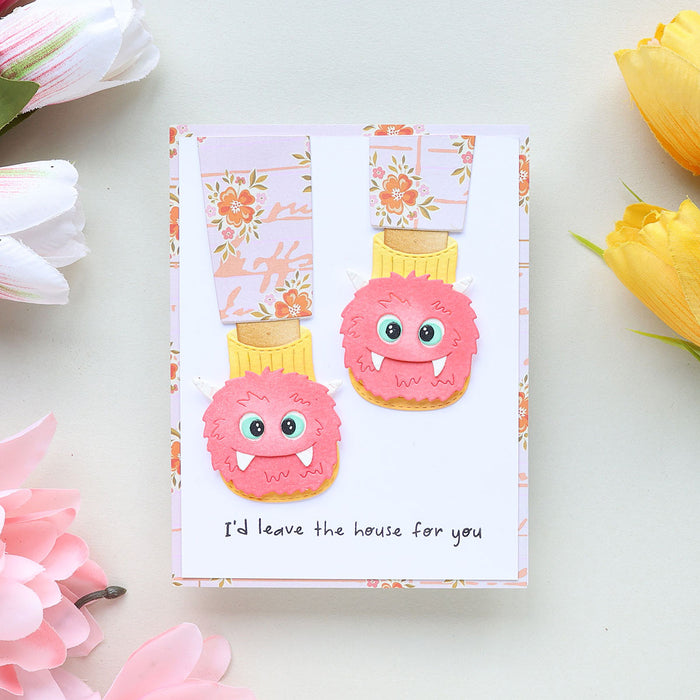 Cozy Toes Friends Clear Stamp Set