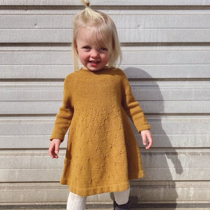 Dandelion Dress Pattern Booklet | PetiteKnit - This is Knit