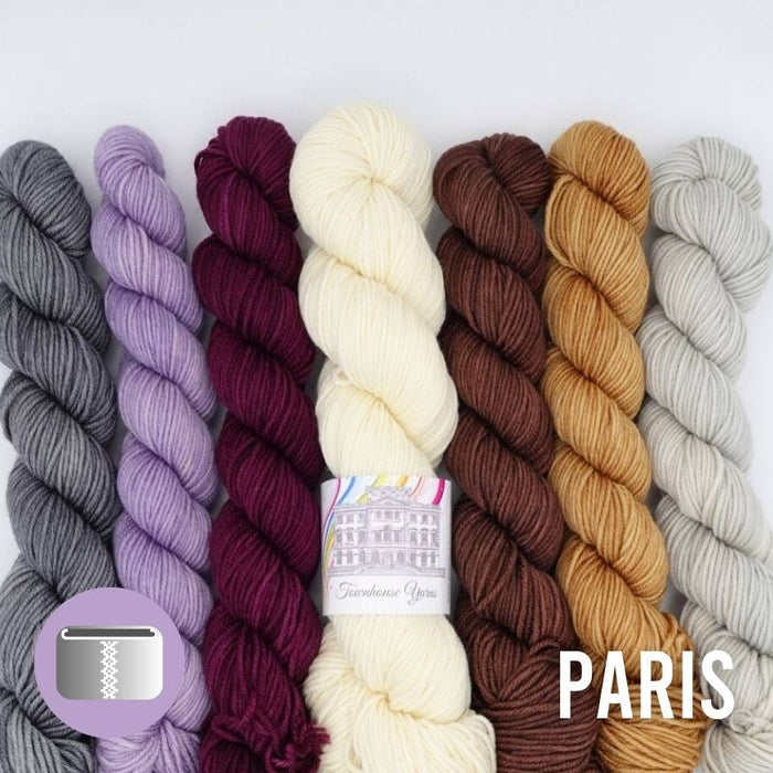 Paris Doodle Infinity Cowl