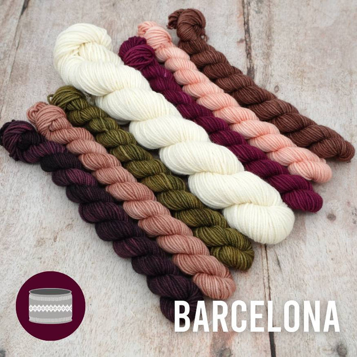 Barcelona Doodle Single Sided Cowl
