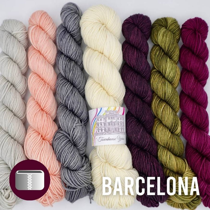 Barcelona Doodle Infinity Cowl