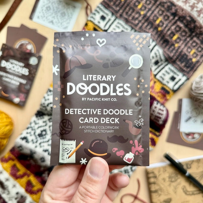 Detective Doodle Deck - Literary Series (13 Charts) | Pacific Knit Co - This is Knit
