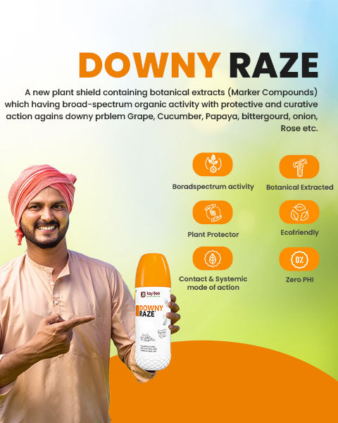 Downy Raze (Bio Fungicide) – For Effective Downy Mildew Control