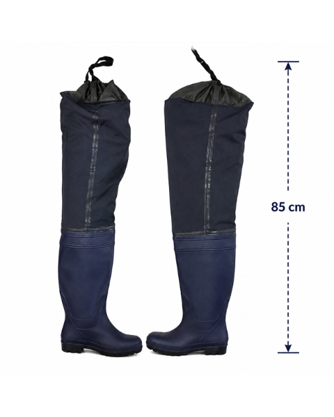 Dr Enterprise Paddy Safety Shoes | Long PVC Boots, Anti-Slip & Durable for Protection from Mud, & Insects