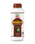 EBS DEFENDER-30 Dimethoate 30% EC insecticide bottle with a brown cap, showing a 1000ml net volume and pest graphic.
