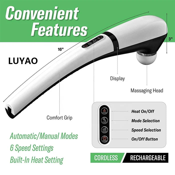 Electric Cervical Spine Massager: Rechargeable Relaxation at Your Fingertips