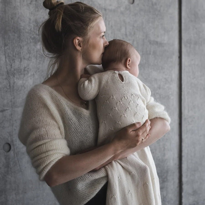 Ellen's Christening Gown Pattern Booklet | PetiteKnit - This is Knit