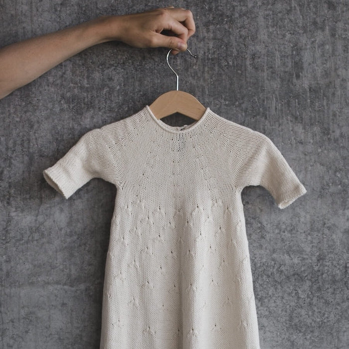 Ellen's Christening Gown Pattern Booklet | PetiteKnit - This is Knit