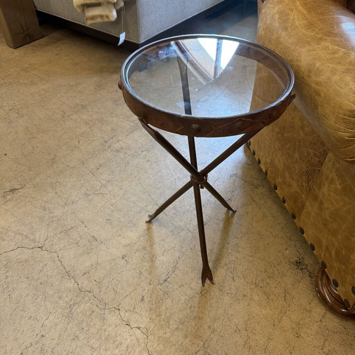 END TABLE GLASS TOP
