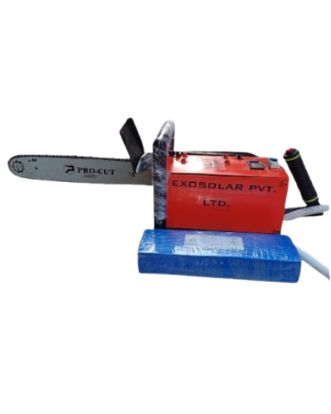 Exosoloar Lithium Ferrous Phosphate Battery Operated Chain Saw