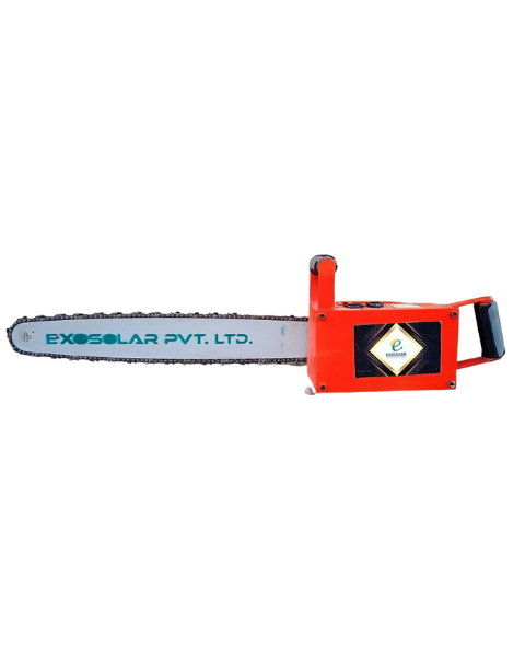 Exosoloar Lithium Ferrous Phosphate Battery Operated Chain Saw