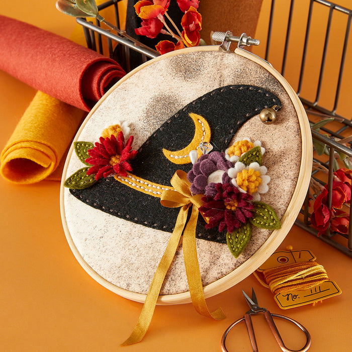 Felt Charming Witch Hat Etched Dies by Nichol Spohr