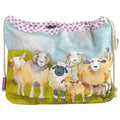 Felted Sheep Drawstring Project Bag | Emma Ball - This is Knit