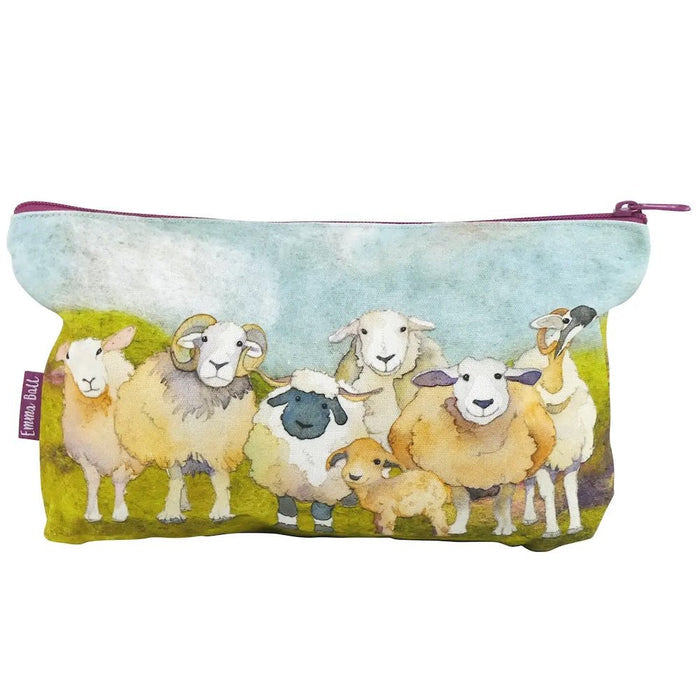 Felted Sheep Zipped Pouch | Emma Ball - This is Knit