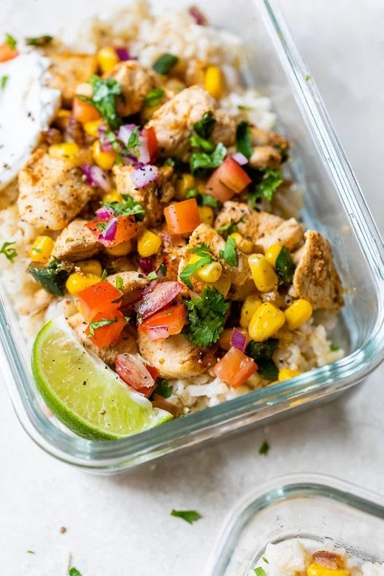 Fit Food - Chicken Taco Bowl