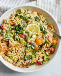 Fit Food - Orzo, Mozzarella, Chickpea & Balsamic Pasta Salad