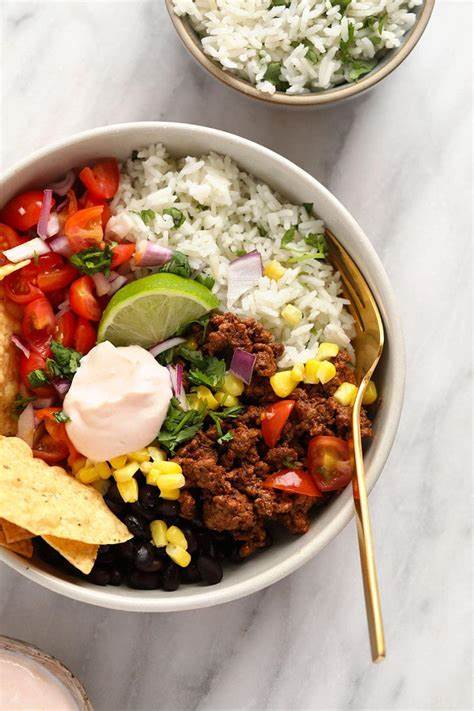 Fit Food NJ -  Beef Taco Bowl