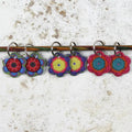 Flowers Stitch Markers | Emma Ball - This is Knit