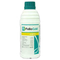 Syngenta Folio Gold Fungicide bottle contains Metalaxyl M 3.3% + Chlorothalonil 33.1% SC.