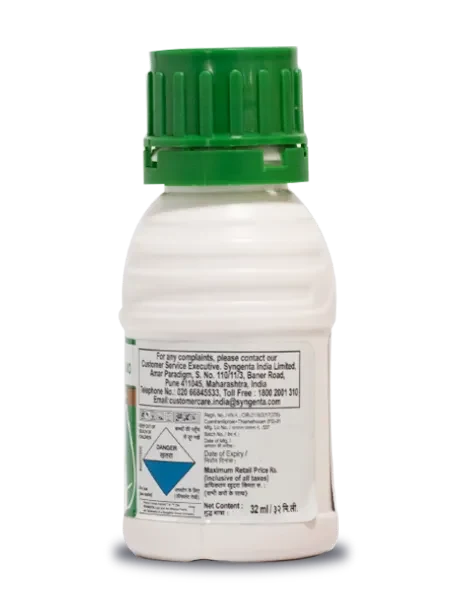 Image of the product label with general information