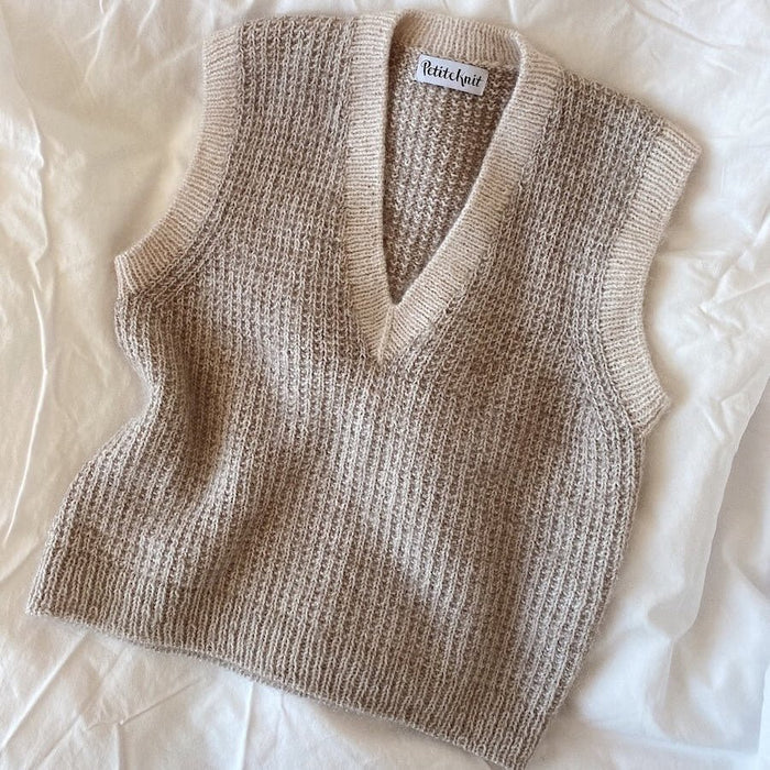 Friday Slipover V Neck Pattern Booklet | PetiteKnit - This is Knit