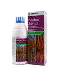 Front facing view of Galileo Sensa Fungicide bottle showing brand name