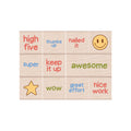 Gold Star Woodblock Stamp Set