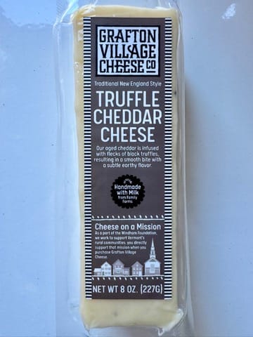 Grafton Truffle Cheddar Bar 8 oz