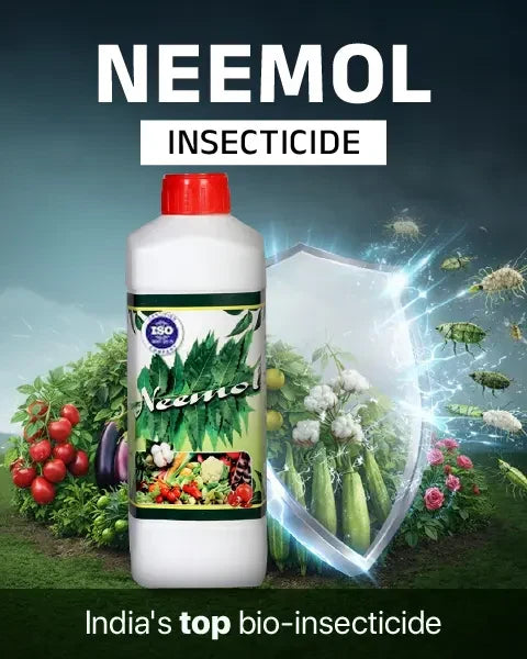 Image of Neemol Insecticide, India’s top bio Insecticide for natural pest control