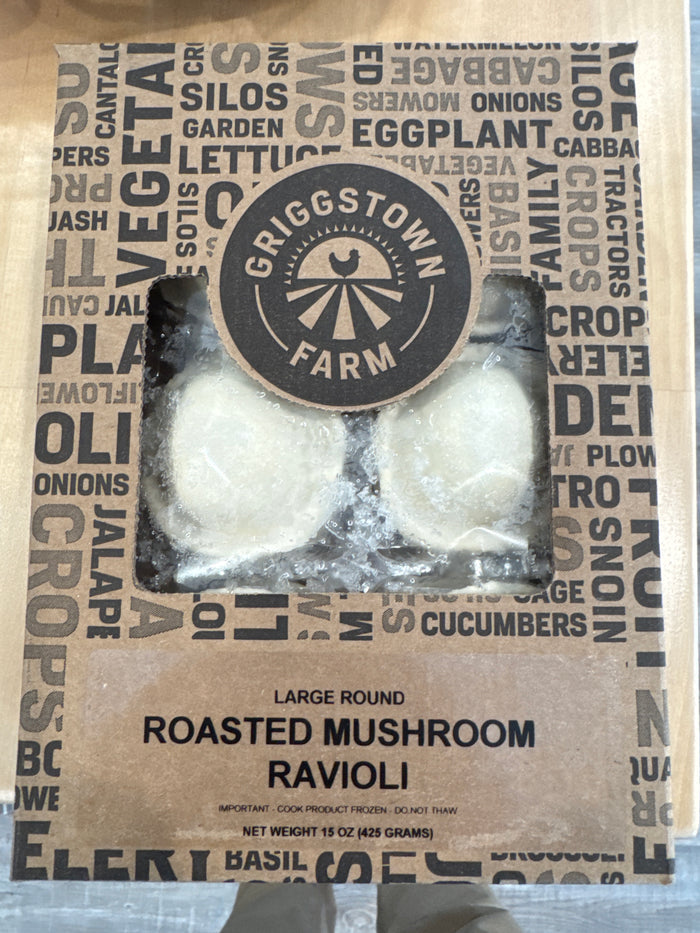 Griggstown Farm- Roasted Mushroom Ravioli
