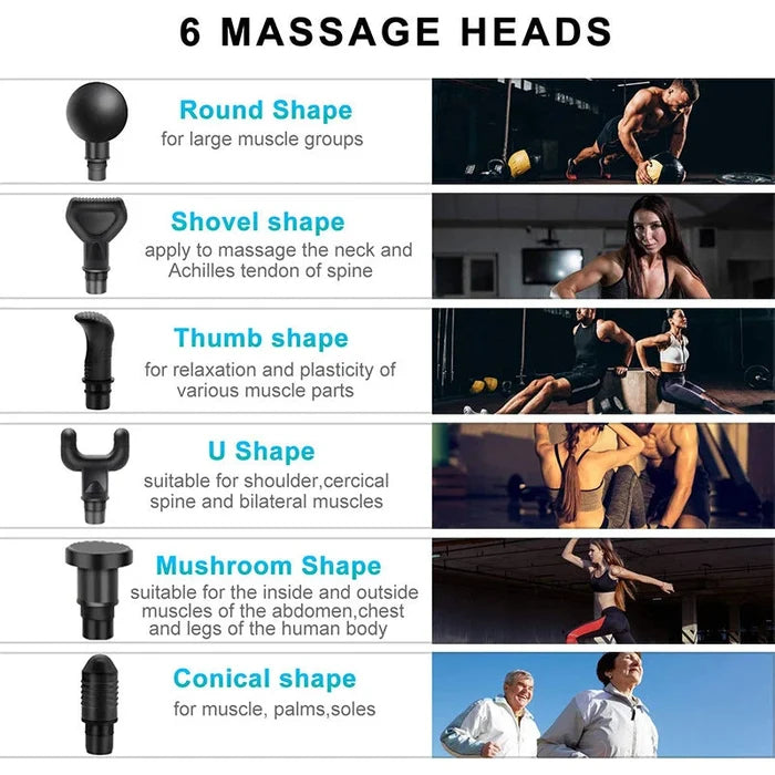 Handheld Deep Tissue Massage Gun
