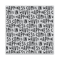 Happiness Waves Bold Prints Cling Stamp