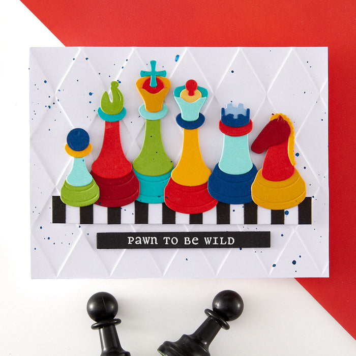 Harlequin 3D Embossing Folder