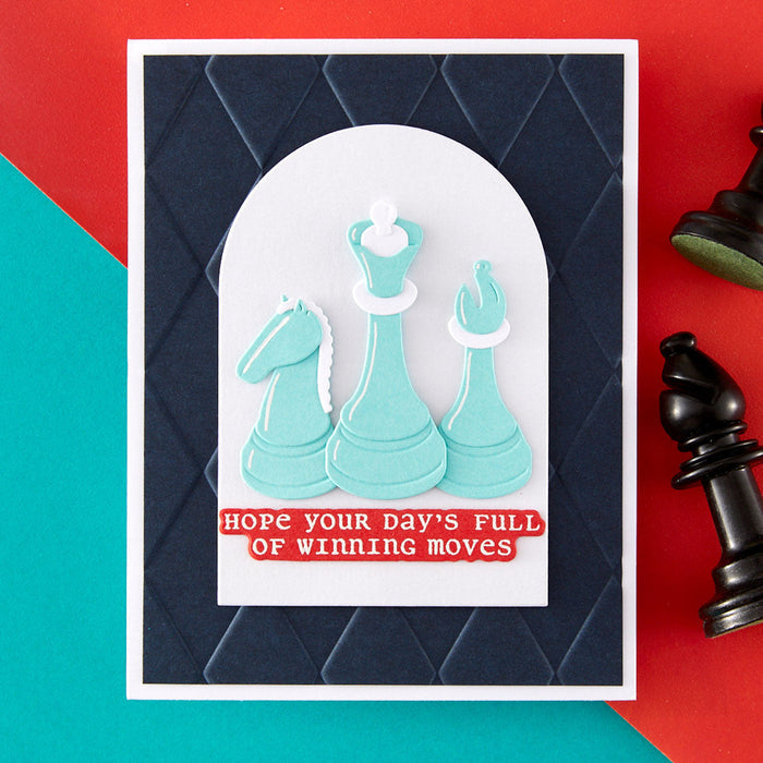 Harlequin 3D Embossing Folder