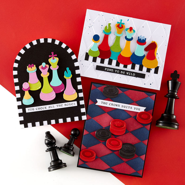 Harlequin 3D Embossing Folder